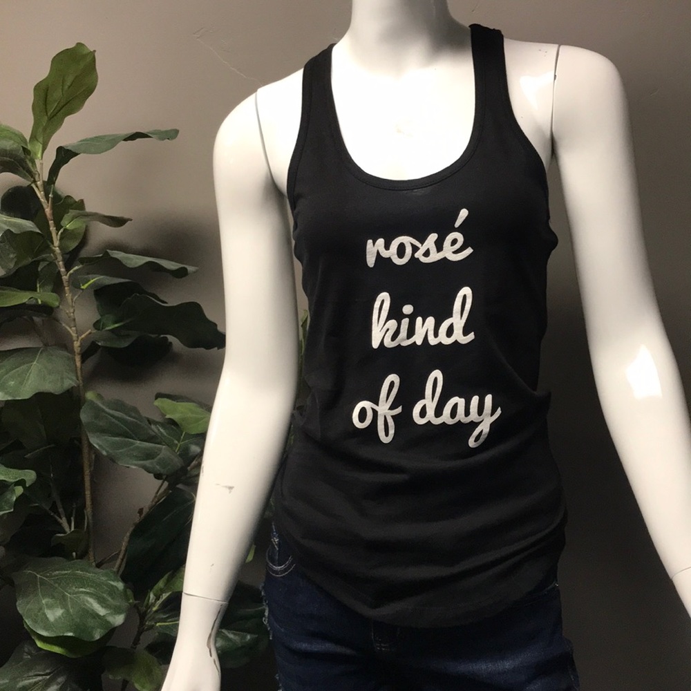 Rose Kind of Day Racer Back Tank